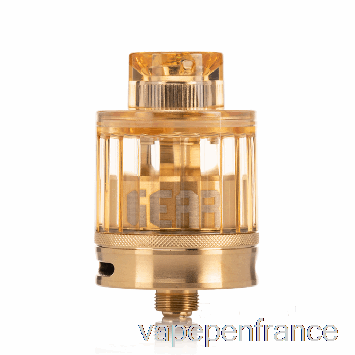 Wotofo Gear V2 24 Mm RTA Stylo Vape Doré